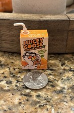 Zuru Mini Brands Kawaii Juicy Goose Orange Juice Box.