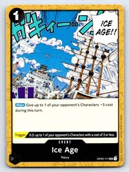 Ice Age OP02-117 Paramount War Uncommon Event Card