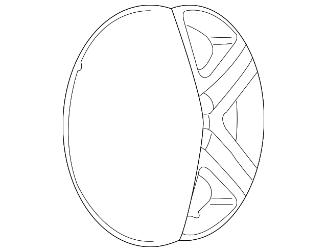 Genuine GM Wheel Cover 09598750