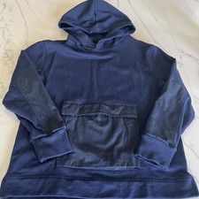 GAP Kids Boys. XL  12 Navy Blue Hoodie Kangaroo Pouch Hooded Sweatshirt