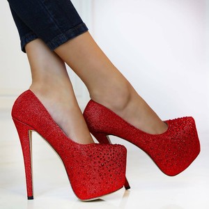 jeweled platform heels