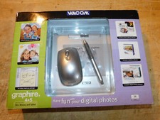 Photoshop WACOM Graphire 4 CTE-440s 4x5 Graphics Pad Painter Essentials