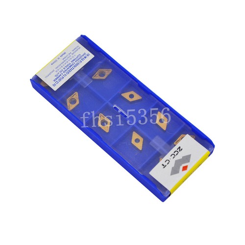 10pcs DCMT070208-HM DCMT2(1.5)2-HM for Steel CNC New Carbide Inserts - Picture 1 of 2