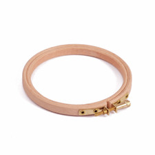 BEECH Brass Embroidery Wood Ring 4 5 6 7 8 9 10 12" Inch BUY 1 2 Aida Hoops  057