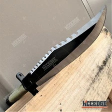 13.25" Hunting Knife Survival Kit & Compass Fixed Blade Knife Camping Knife