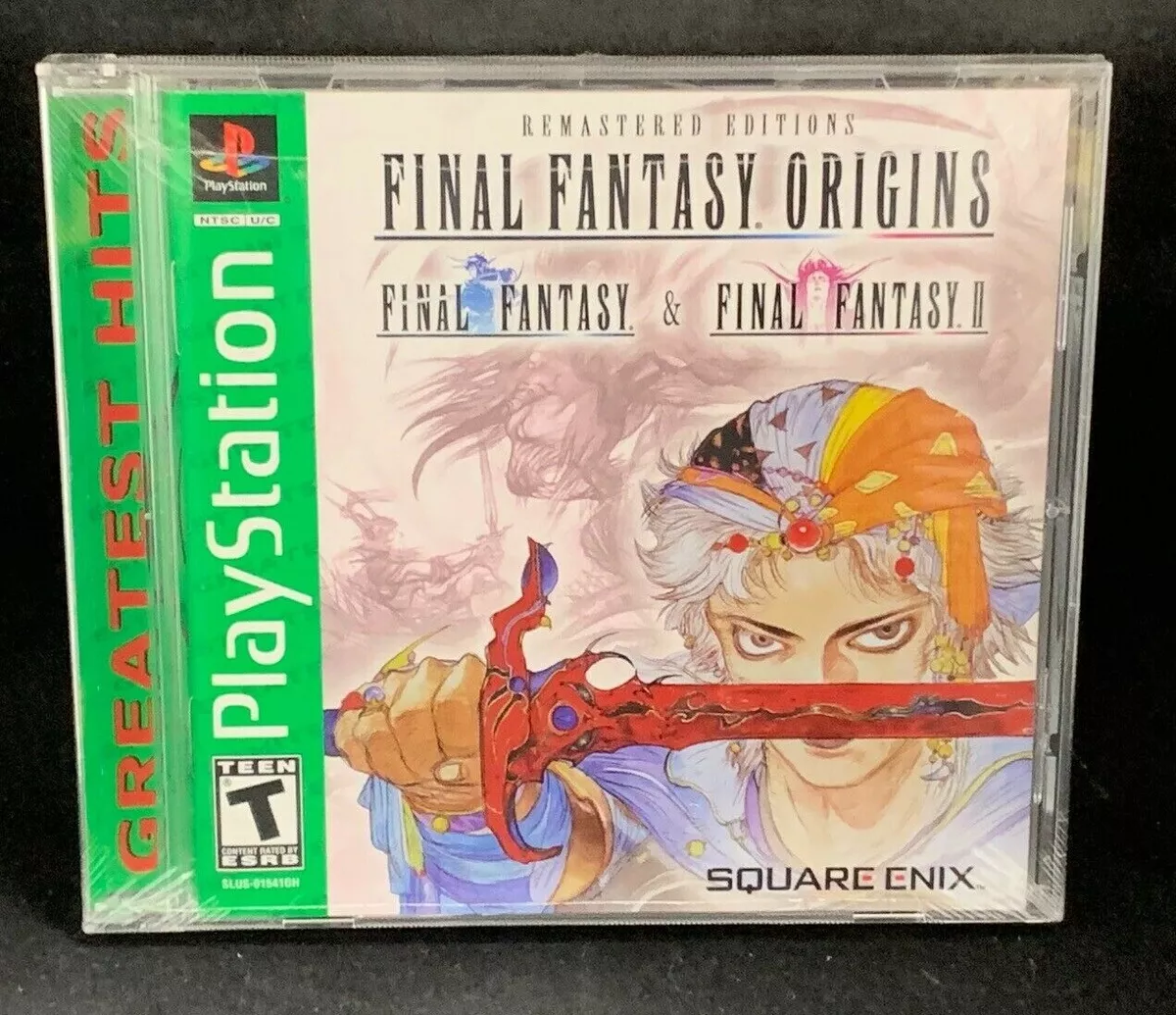  Final Fantasy Origins Final Fantasy I & II Remastered Editions  - PlayStation : Unknown: Video Games