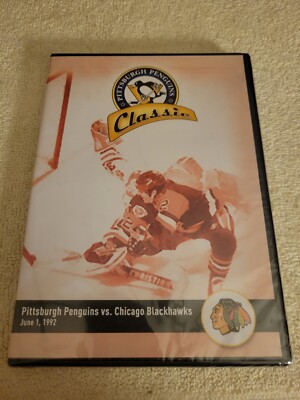 Pittsburgh Penguins Classic Penguins vs. Blackhawks 6/1/92 DVD