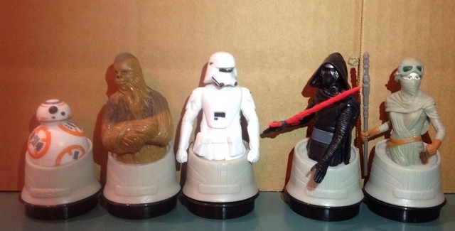 star wars cup toppers
