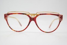 Vintage Glasses UVEX 5151 Multicolored Gold Oval Eyeglass Frame