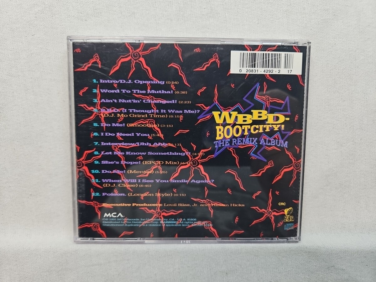CD Bell Biv DeVoe WBBD Bootcity! The Remix Album | eBay