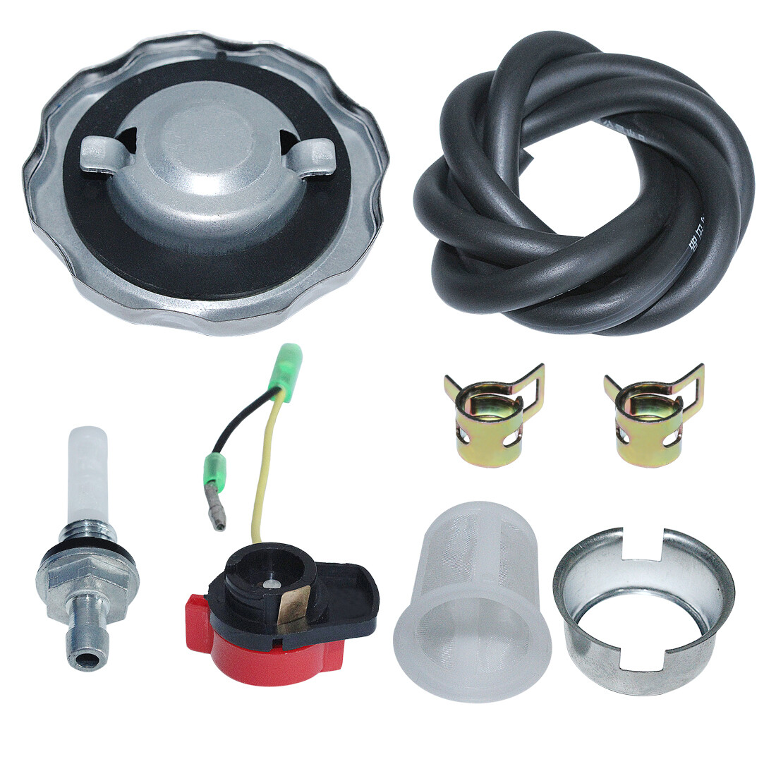 Fuel Gas Tank Cap Kit For Honda Engine Off Switch GX160 GX200