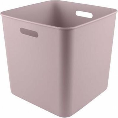 Sunware Basic Cube Box 25 Liter - 31,8 x 31,8 x 31,1cm - Rosa