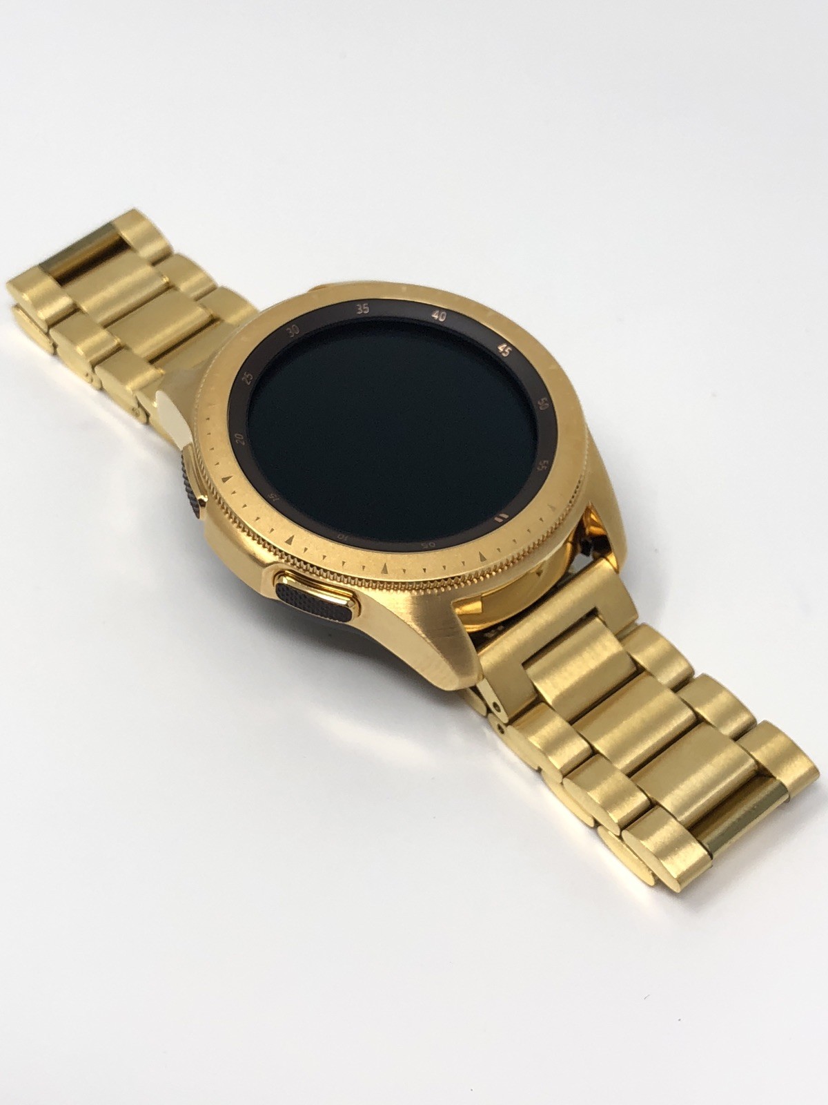 24k gold electroplated galaxy watch