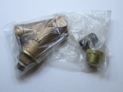 (NEW) IFC 3/4'' 250 B62 Bronze Y-Strainer Valve 