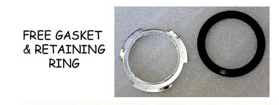 ¡NUEVO! Ford Mustang Cougar 1969 tanque de combustible de gasolina con tapón de drenaje acero inoxidable Foto 3 de 4