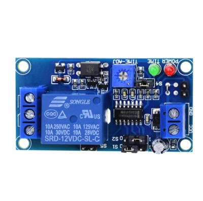 New DC 12V Delay Relay Delay Turn on/Delay Turn off Timer Switch Module ...