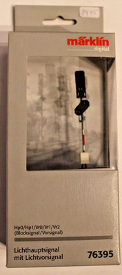 Märklin 76395 Lichthauptsignal mit Lichtvorsignal OVP TOP