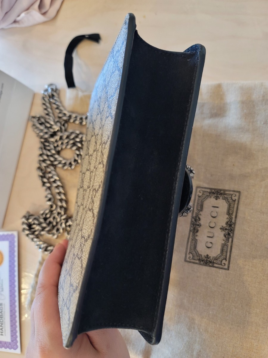 Gucci Dionysus Mini GG Supreme Canvas Crossbody Bag 100% Authentic