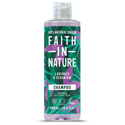 Shampoo, For Normal/Dry Hair, Lavender & Geranium, 13.5 fl oz (400 ml)