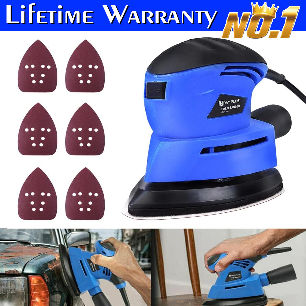 Electric Sander Random Orbital Machine Sandpaper Dust Collection Polisher Tool - Image 12
