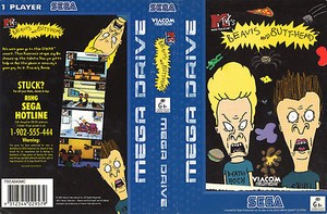 beavis and butthead megadrive