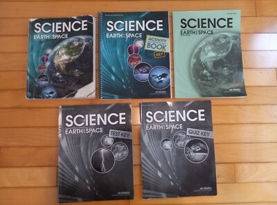 Abeka Science Earth and Space Text, 2nd Ed., All Teacher Keys, Activity Book Key