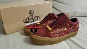 vans old skool red gum sole