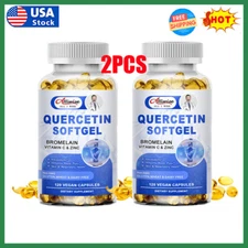 1000MG Quercetin with Bromelain & Zinc - Natural Immune Support Supplement