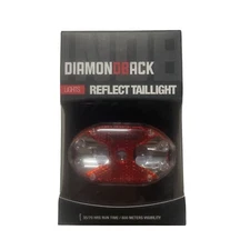 Bicycle Safety Red High Intensity Tail Light Diamondback Reflect Five LED Bike