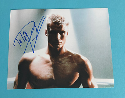 Dolph Lundgren  - ROCKY   -  signed, original Autogramm !!!