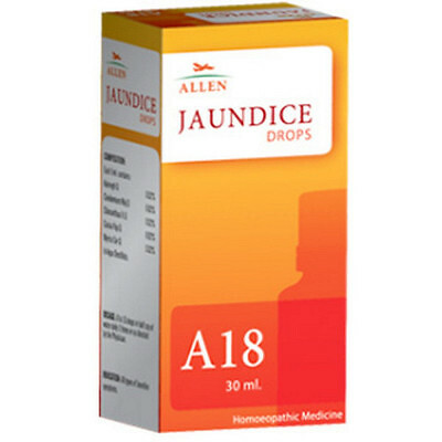 2 X Allen A18 Jaundice Drops (30ml) + FREE DELIVERY
