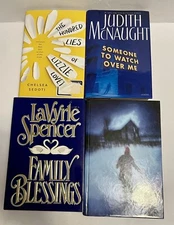 Lot of 4 Fiction Suspense Hardcover Popular Books See Description For Titles