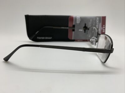Foster Grant Mens Reading Glasses T23 Readers TITANIUM
