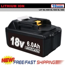 18V For Makita 18 VOLT 6.0Ah LXT Lithium-Ion BL1830 BL1815 BL1850 tool Battery