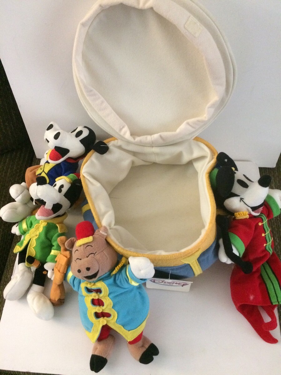 Disney Mickey Mouse Silly Symphonies The Band Concert Set Of 4