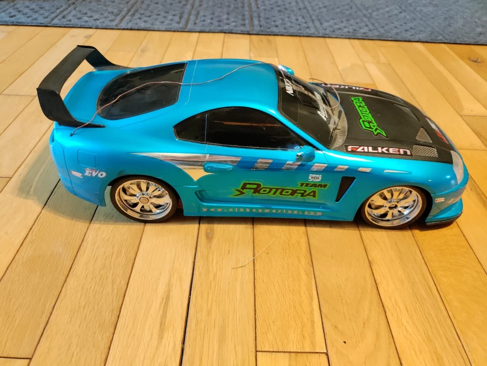 Nikko RC Car Toyota Supra 1/10, 2 Speeds, Hobby Car - Image 4 of 4