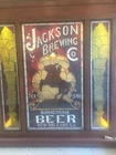 TIN SIGN "Jackson Brewery” New Orleans Bar Rustic Mancave Liquor Kitchen Vintage
