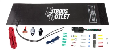 22-64001-4 Nitrous Outlet X-Series -4 AN Bottle Heater 12 Volt Kit 10lb & 15 lb - Bild 1 von 3