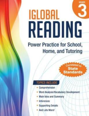 Iglobal Reading, Grade 3: Power Practice For School, Home, And Tutoring