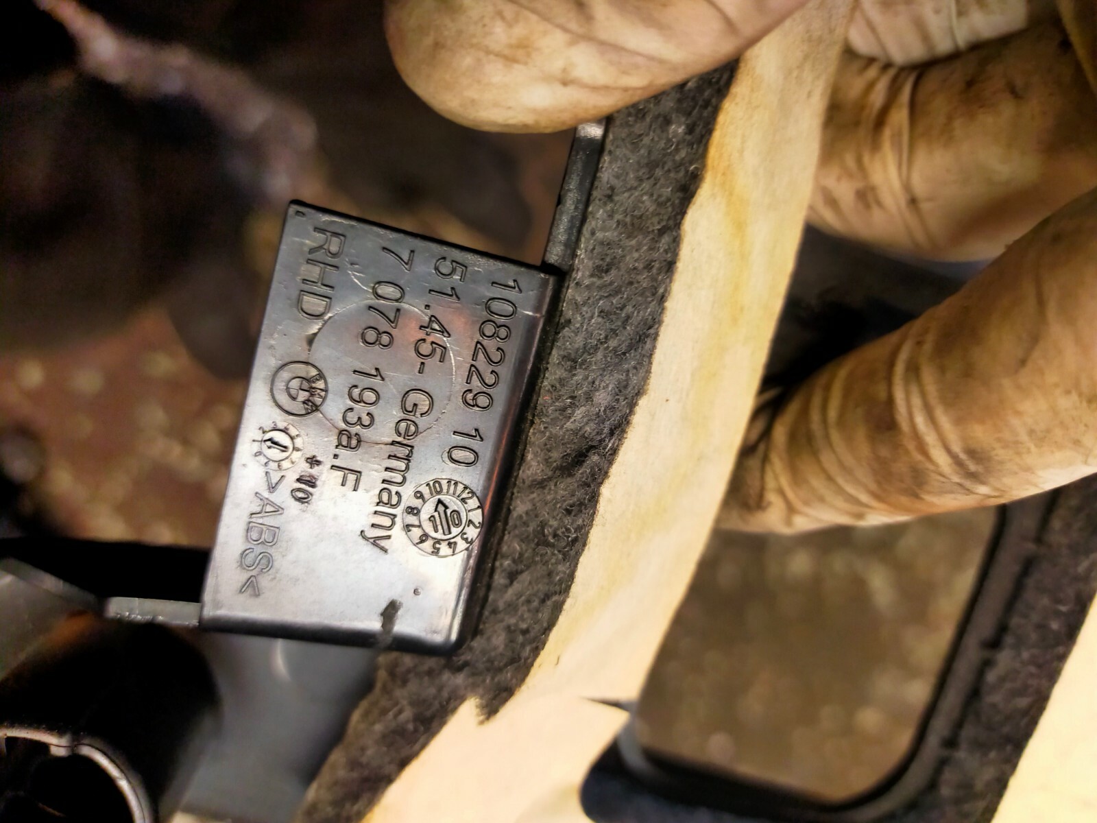 BMW 3 E90 Series RHD Left Side Foot Under Dashboard Trim Panel  