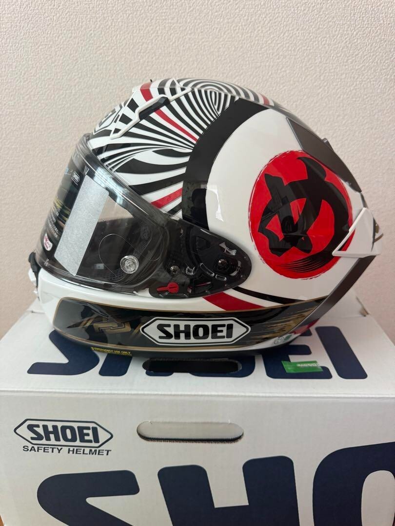 SHOEI X-FIFTEEN マルケスモテギ4 XL 新品 X-15 MM93 SHOEI Helmet X-Fifteen MARQUEZ MOTEGI 4 Size S M XL XXL