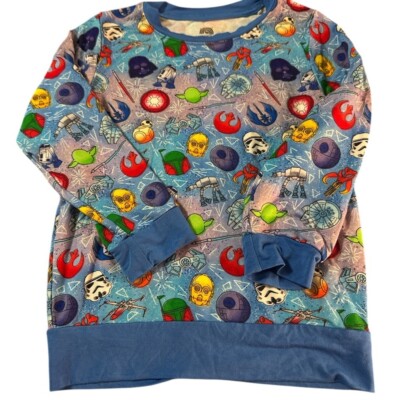 Bamboo Bliss crewneck French terry bamboo, Star Wars, 4T, NWOT