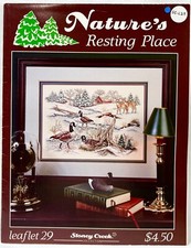 1989 Stoney Creek Natures Resting Place 29 Counted Cross Stitch Pattern 17046