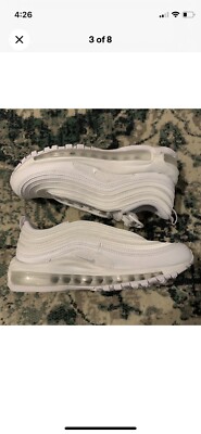 Size 5 - Nike Air Max 97 Triple White Wolf Gray