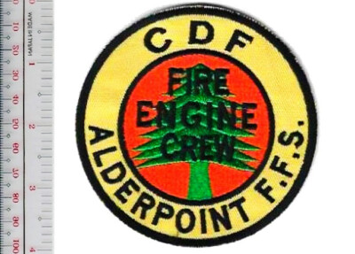 Hot Shot Wildland Fire Crew California CDF Alderpoint Fire Station NO TARIFF