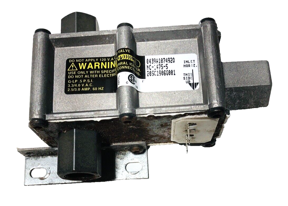 General Electric Gas Range Safety Valve Model JGBP26WEH2WW Part