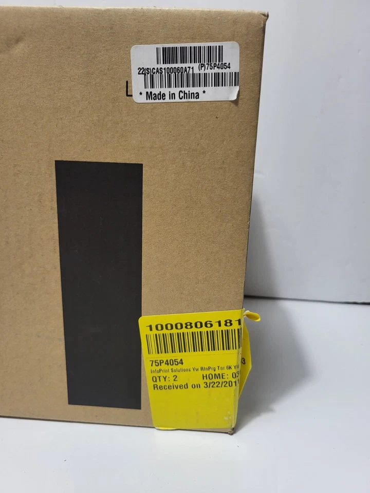 IBM 75P4054 yellow toner cartridge for Infoprint Color 1354 and 1464 Open Box - Image 3 of 4