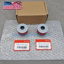 New 2 Oil Filter Filters for Honda TRX250 250X 300 300FW 300EX 400EX Rancher 350