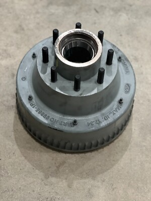 #ad Rockwell QUALITY Hub Brake Drum 12 1 4x3 1 2quot; 10K GD Trailer Axle 10000# 4.75 $294.99