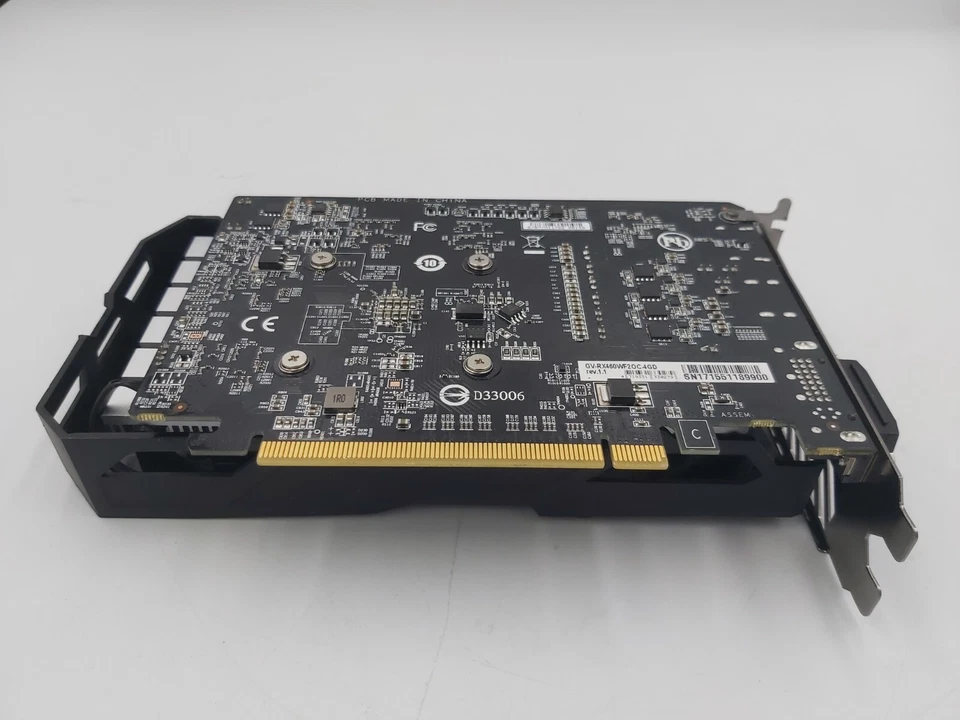 Gigabyte RX460 GV-RX460WF2OC-4GD 4GB GDDR5 Gaming Grahpics card - Image 4 of 4